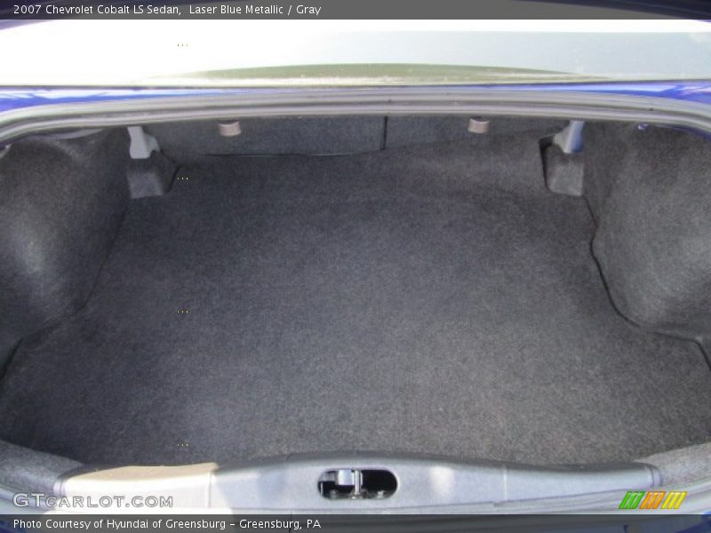  2007 Cobalt LS Sedan Trunk