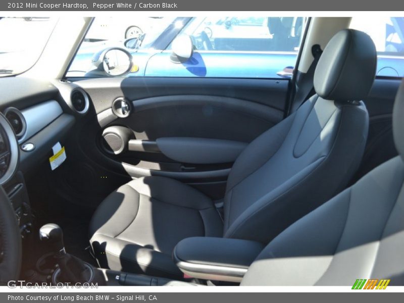 Pepper White / Carbon Black 2012 Mini Cooper Hardtop