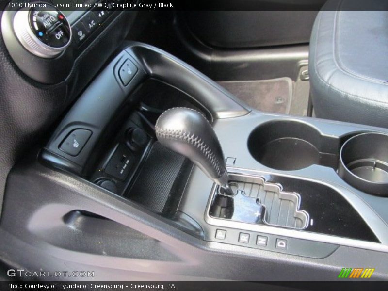 Graphite Gray / Black 2010 Hyundai Tucson Limited AWD