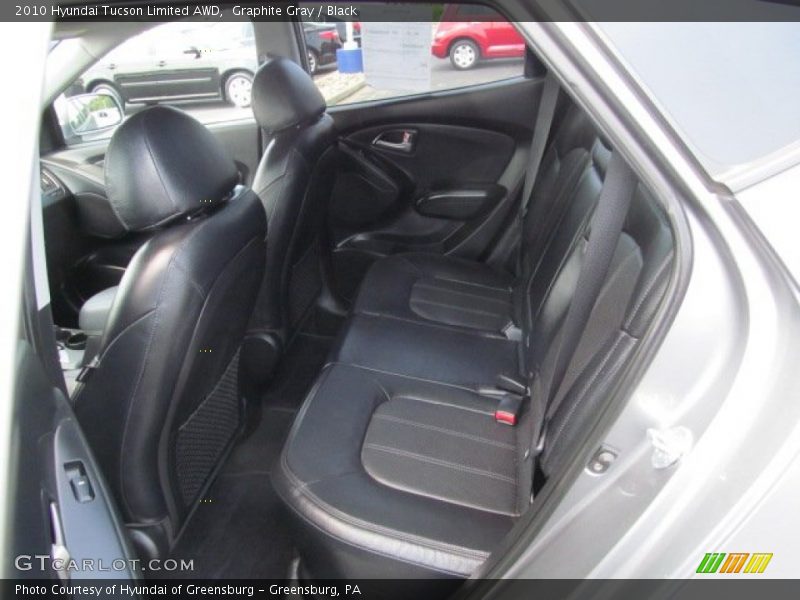 Graphite Gray / Black 2010 Hyundai Tucson Limited AWD