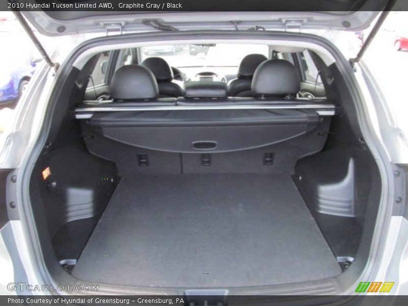 Graphite Gray / Black 2010 Hyundai Tucson Limited AWD