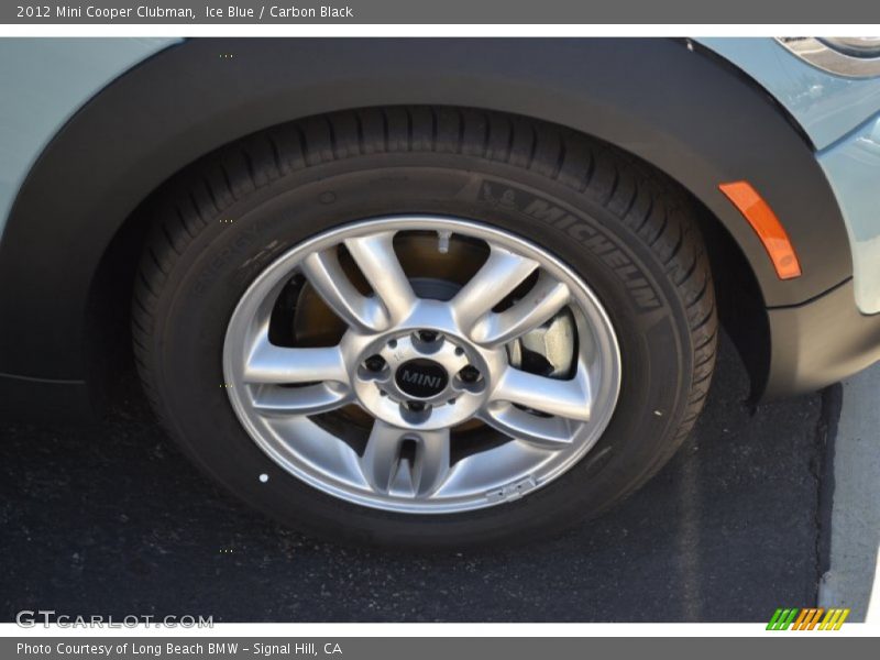 Ice Blue / Carbon Black 2012 Mini Cooper Clubman