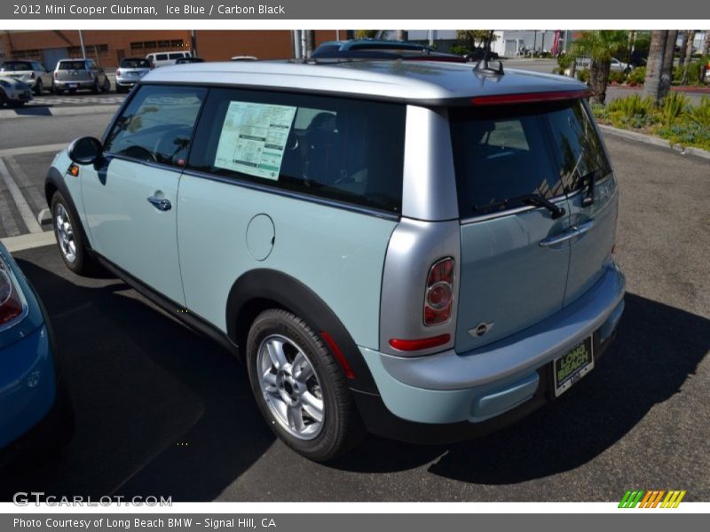 Ice Blue / Carbon Black 2012 Mini Cooper Clubman