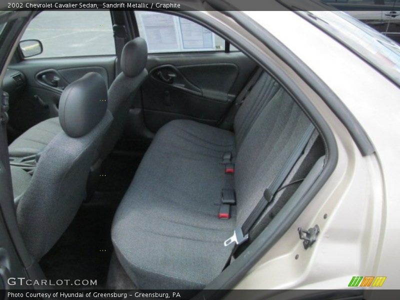 Sandrift Metallic / Graphite 2002 Chevrolet Cavalier Sedan