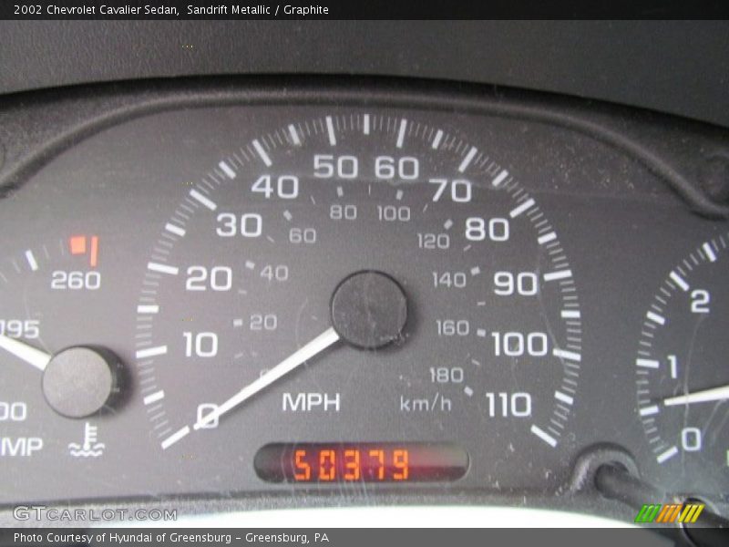 Sandrift Metallic / Graphite 2002 Chevrolet Cavalier Sedan