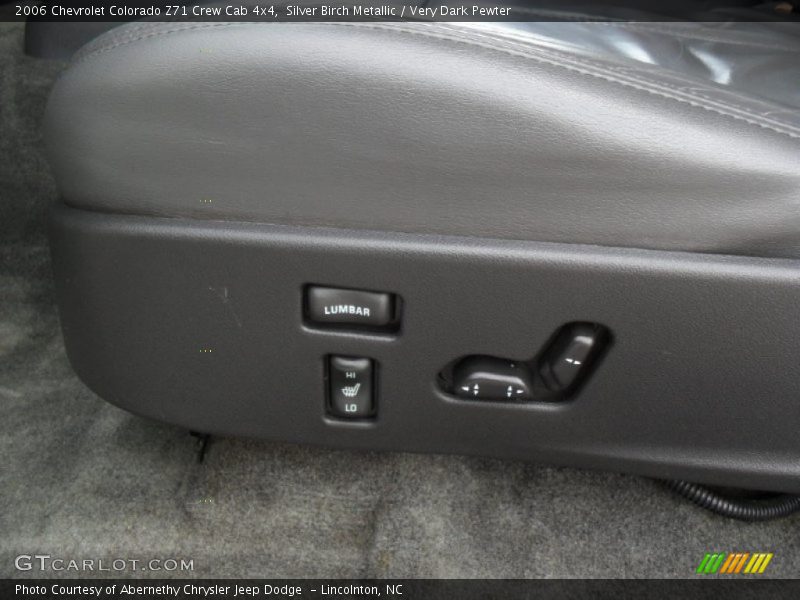 Silver Birch Metallic / Very Dark Pewter 2006 Chevrolet Colorado Z71 Crew Cab 4x4