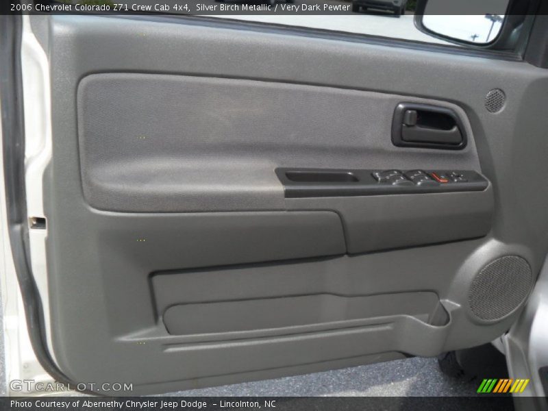 Silver Birch Metallic / Very Dark Pewter 2006 Chevrolet Colorado Z71 Crew Cab 4x4