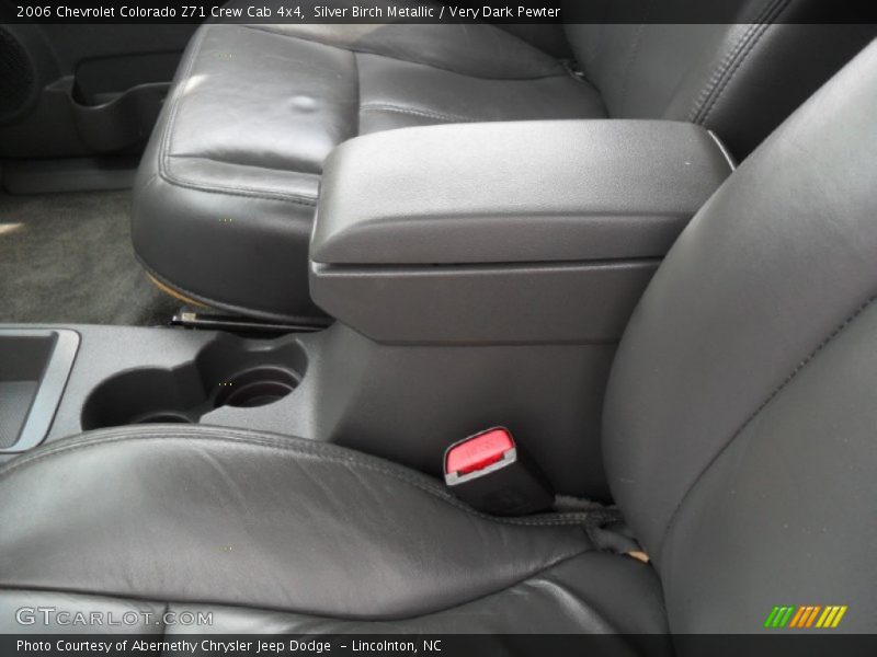 Silver Birch Metallic / Very Dark Pewter 2006 Chevrolet Colorado Z71 Crew Cab 4x4