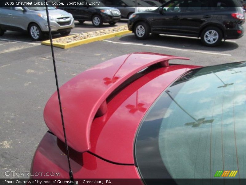 Rear Spoiler - 2009 Chevrolet Cobalt LT Coupe