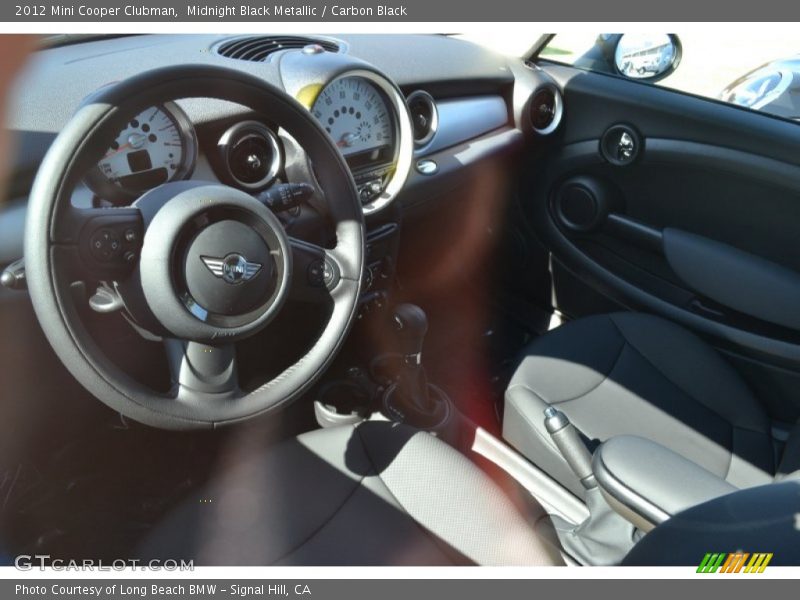 Midnight Black Metallic / Carbon Black 2012 Mini Cooper Clubman