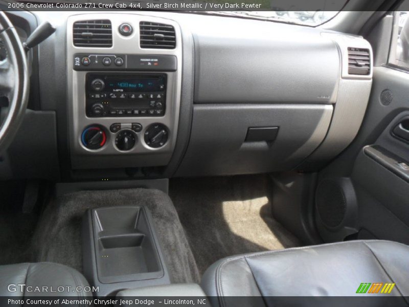 Silver Birch Metallic / Very Dark Pewter 2006 Chevrolet Colorado Z71 Crew Cab 4x4
