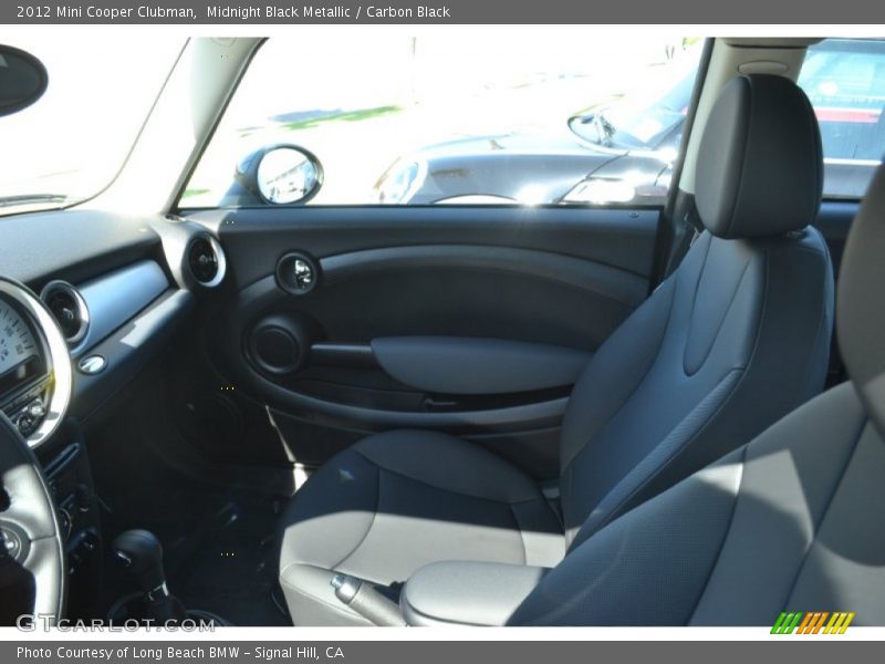 Midnight Black Metallic / Carbon Black 2012 Mini Cooper Clubman