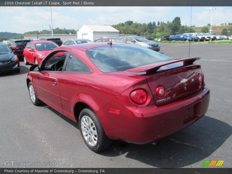 Sport Red / Ebony 2009 Chevrolet Cobalt LT Coupe