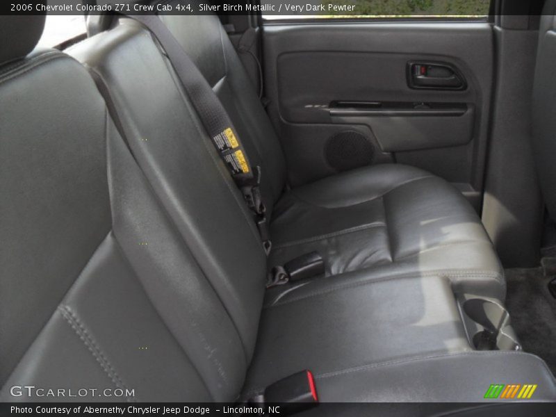 Silver Birch Metallic / Very Dark Pewter 2006 Chevrolet Colorado Z71 Crew Cab 4x4