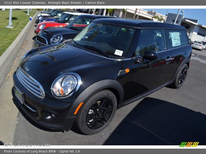 Midnight Black Metallic / Carbon Black 2012 Mini Cooper Clubman