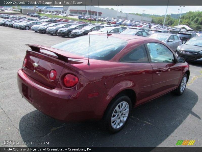 Sport Red / Ebony 2009 Chevrolet Cobalt LT Coupe