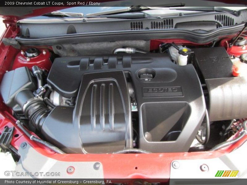  2009 Cobalt LT Coupe Engine - 2.2 Liter DOHC 16-Valve VVT Ecotec 4 Cylinder
