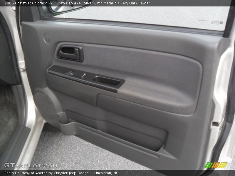 Silver Birch Metallic / Very Dark Pewter 2006 Chevrolet Colorado Z71 Crew Cab 4x4
