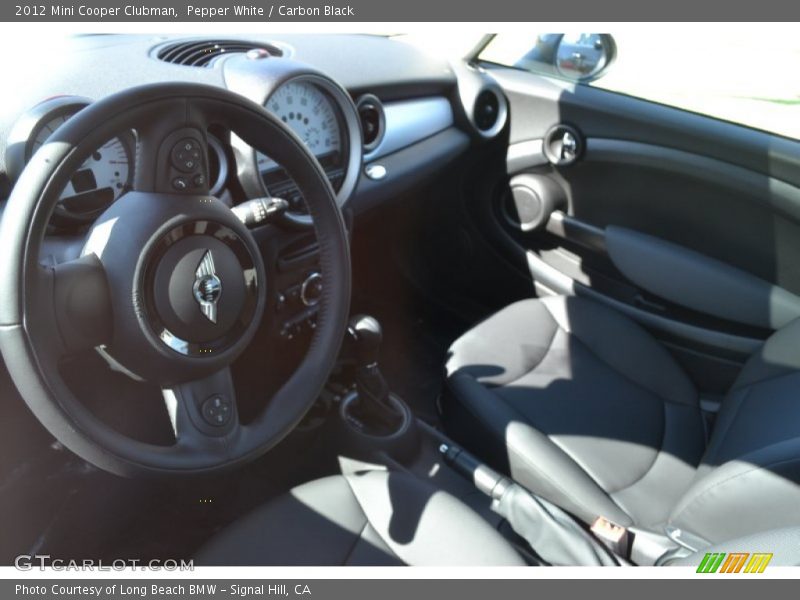 Pepper White / Carbon Black 2012 Mini Cooper Clubman