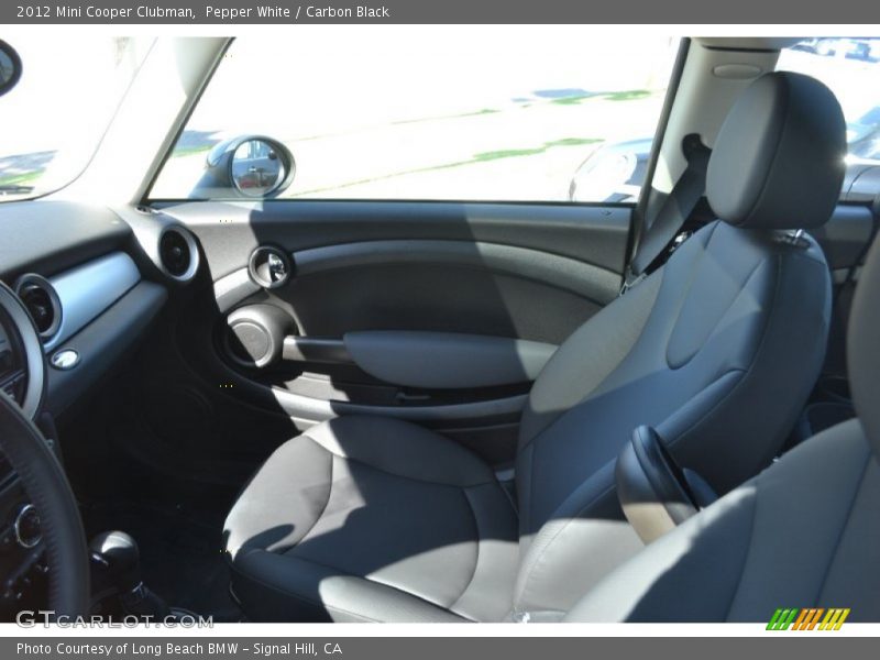 Pepper White / Carbon Black 2012 Mini Cooper Clubman