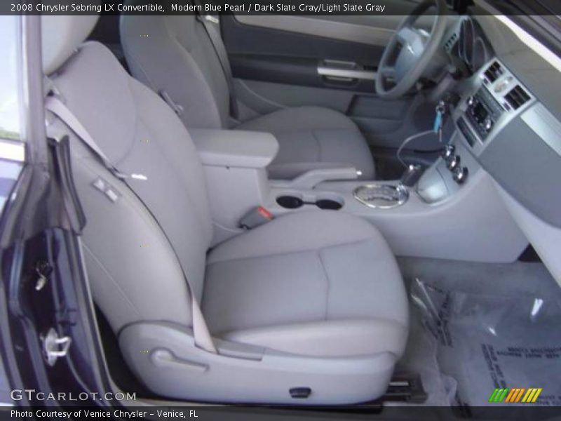 Modern Blue Pearl / Dark Slate Gray/Light Slate Gray 2008 Chrysler Sebring LX Convertible