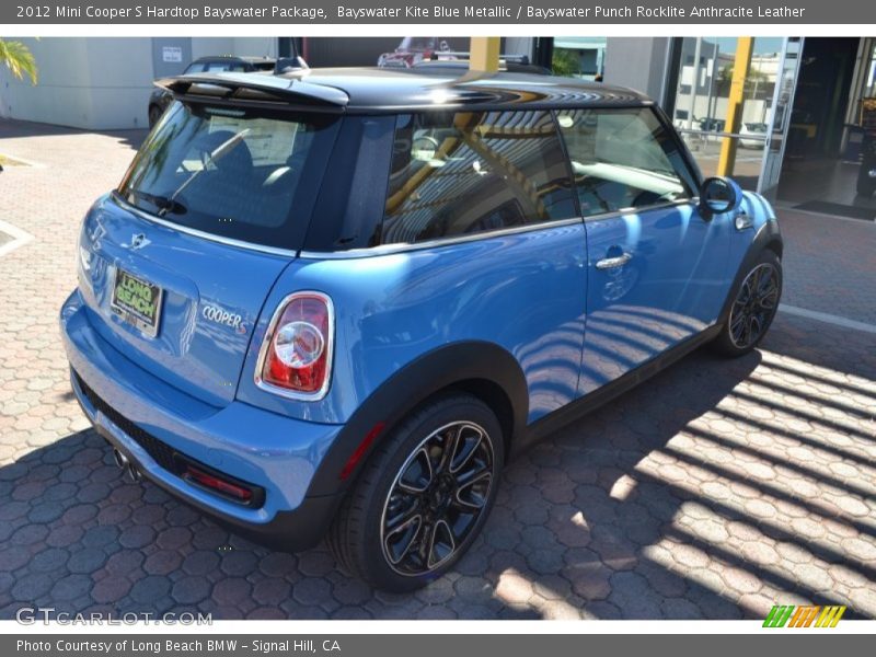 Bayswater Kite Blue Metallic / Bayswater Punch Rocklite Anthracite Leather 2012 Mini Cooper S Hardtop Bayswater Package