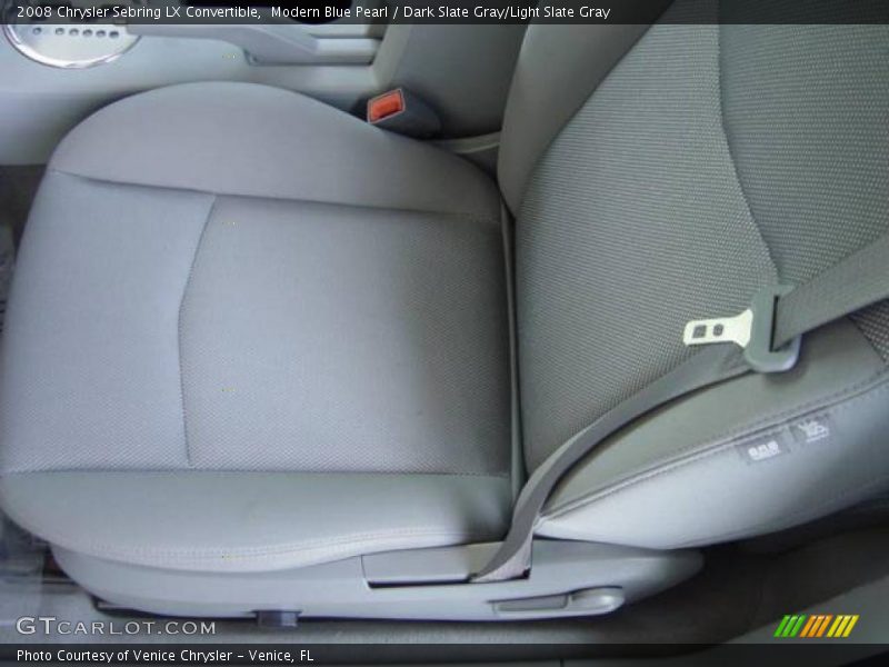 Modern Blue Pearl / Dark Slate Gray/Light Slate Gray 2008 Chrysler Sebring LX Convertible