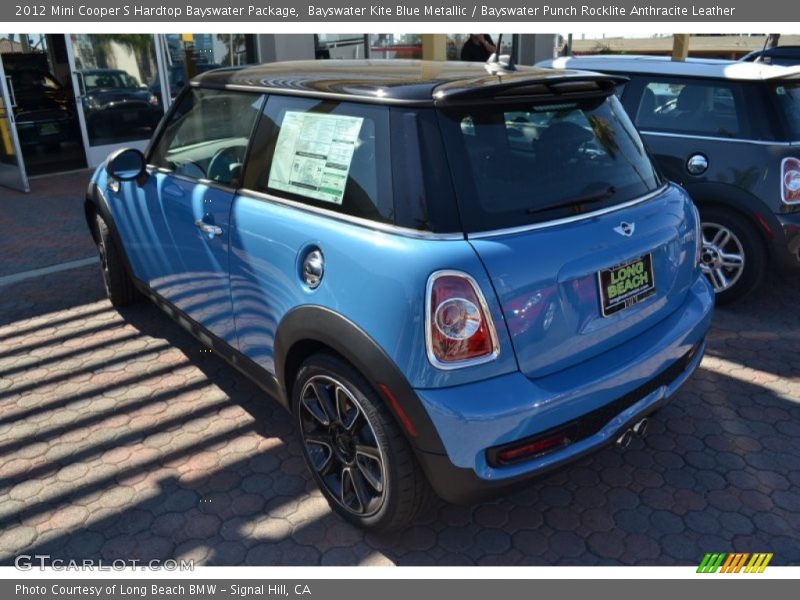 Bayswater Kite Blue Metallic / Bayswater Punch Rocklite Anthracite Leather 2012 Mini Cooper S Hardtop Bayswater Package