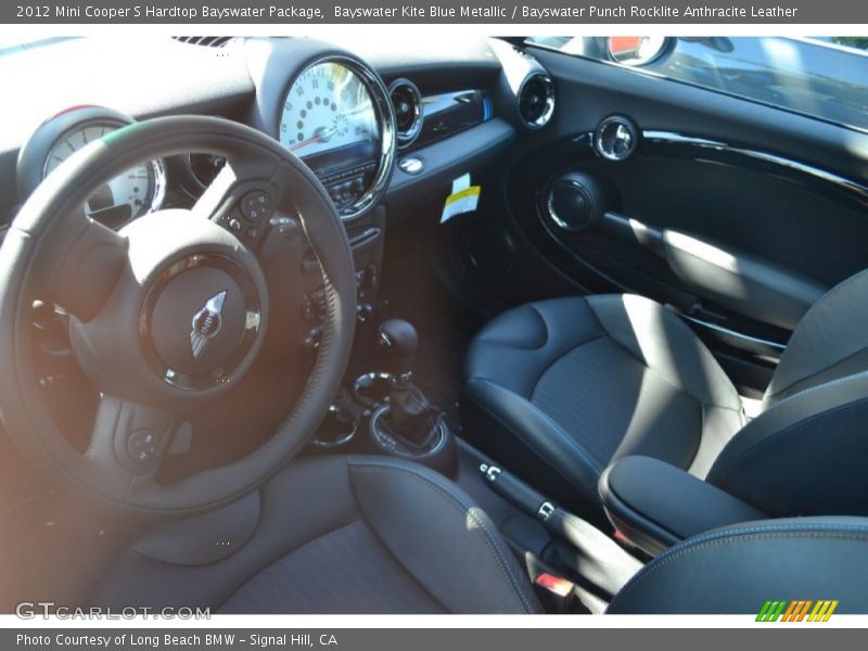 Bayswater Kite Blue Metallic / Bayswater Punch Rocklite Anthracite Leather 2012 Mini Cooper S Hardtop Bayswater Package