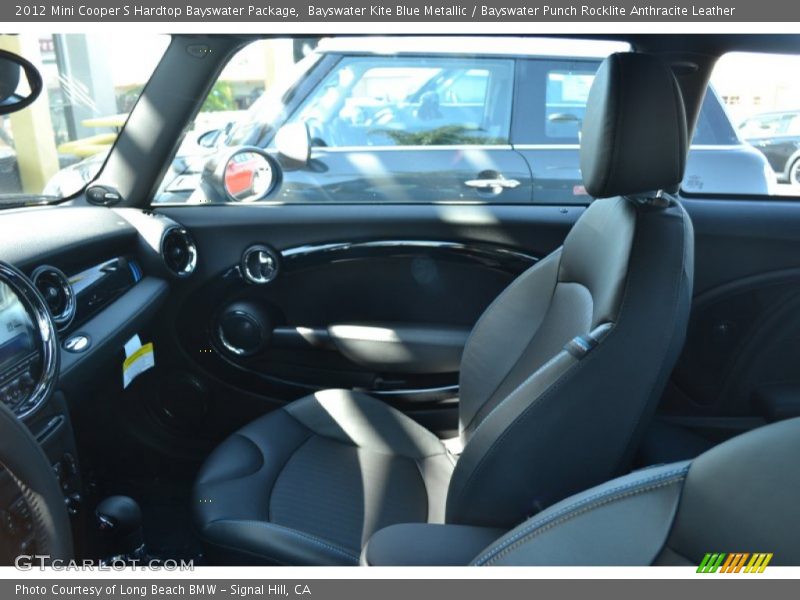Bayswater Kite Blue Metallic / Bayswater Punch Rocklite Anthracite Leather 2012 Mini Cooper S Hardtop Bayswater Package