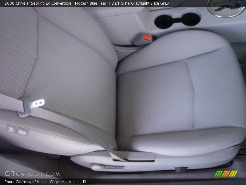 Modern Blue Pearl / Dark Slate Gray/Light Slate Gray 2008 Chrysler Sebring LX Convertible