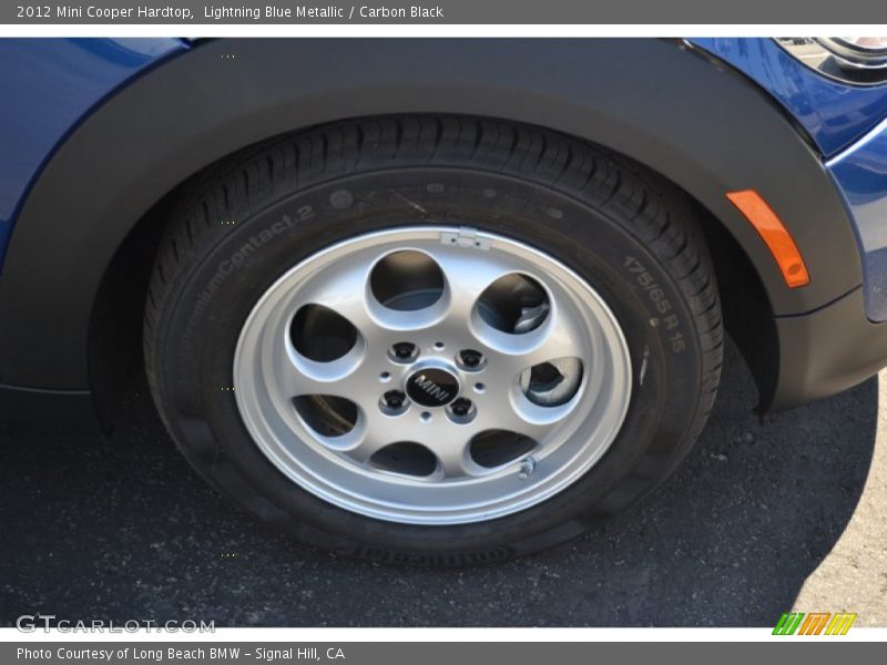 Lightning Blue Metallic / Carbon Black 2012 Mini Cooper Hardtop