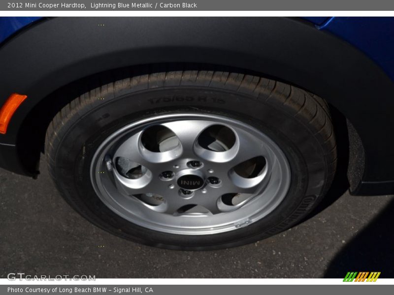 Lightning Blue Metallic / Carbon Black 2012 Mini Cooper Hardtop