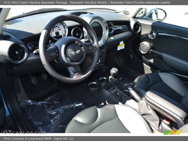 Bayswater Kite Blue Metallic / Bayswater Punch Rocklite Anthracite Leather 2012 Mini Cooper Hardtop Bayswater Package