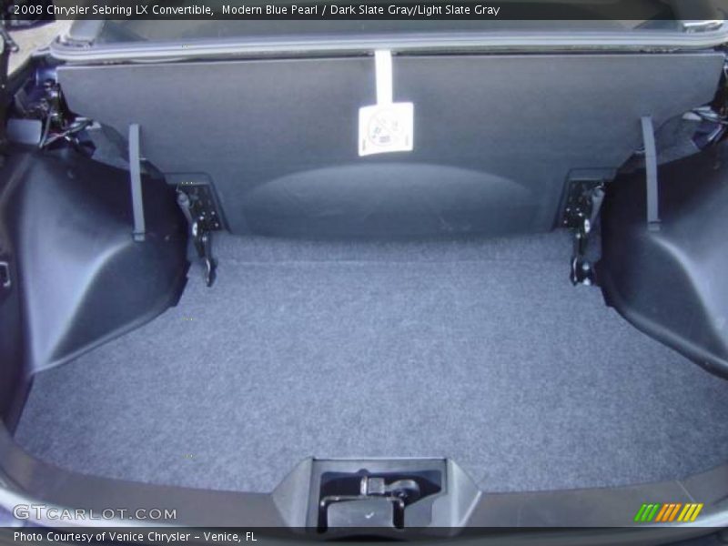 Modern Blue Pearl / Dark Slate Gray/Light Slate Gray 2008 Chrysler Sebring LX Convertible