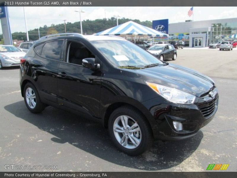 Ash Black / Black 2013 Hyundai Tucson GLS AWD
