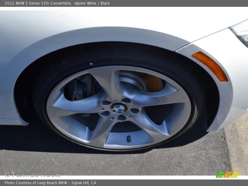Alpine White / Black 2012 BMW 3 Series 335i Convertible