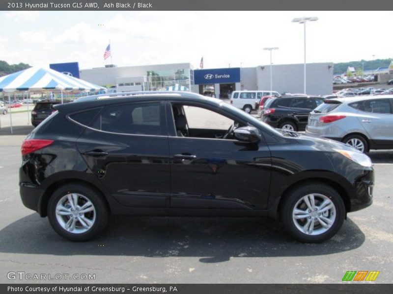 Ash Black / Black 2013 Hyundai Tucson GLS AWD