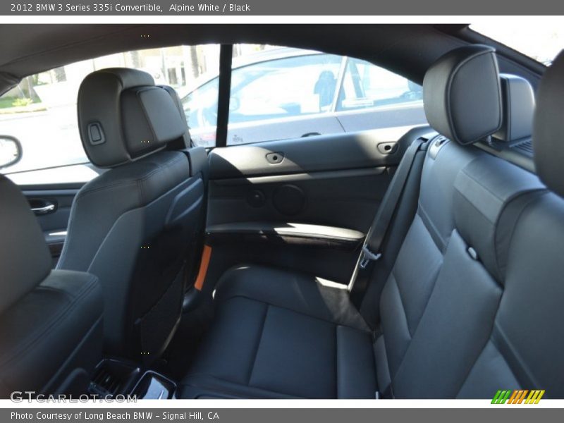 Alpine White / Black 2012 BMW 3 Series 335i Convertible