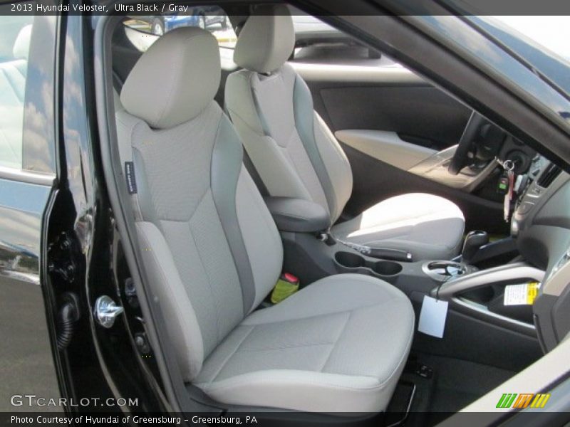  2013 Veloster  Gray Interior