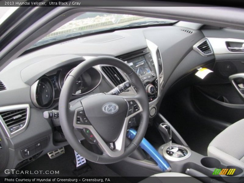 Gray Interior - 2013 Veloster  