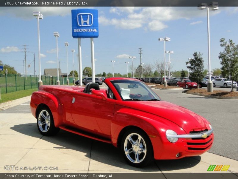 Redline Red / Ebony Black 2005 Chevrolet SSR