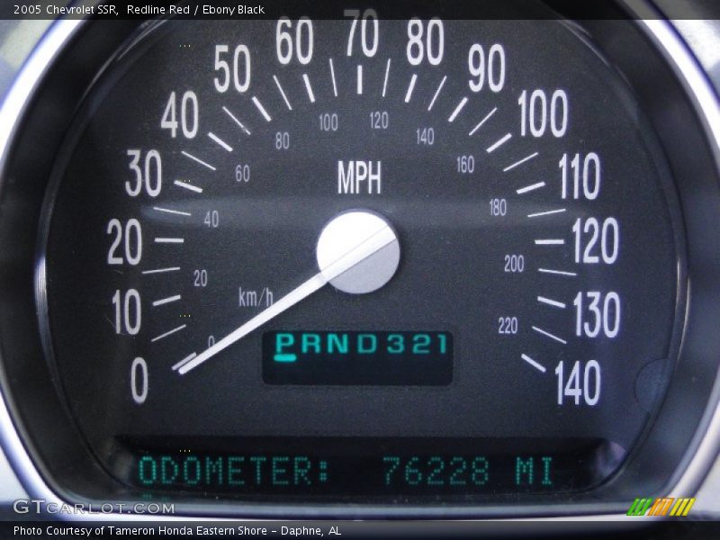 Redline Red / Ebony Black 2005 Chevrolet SSR