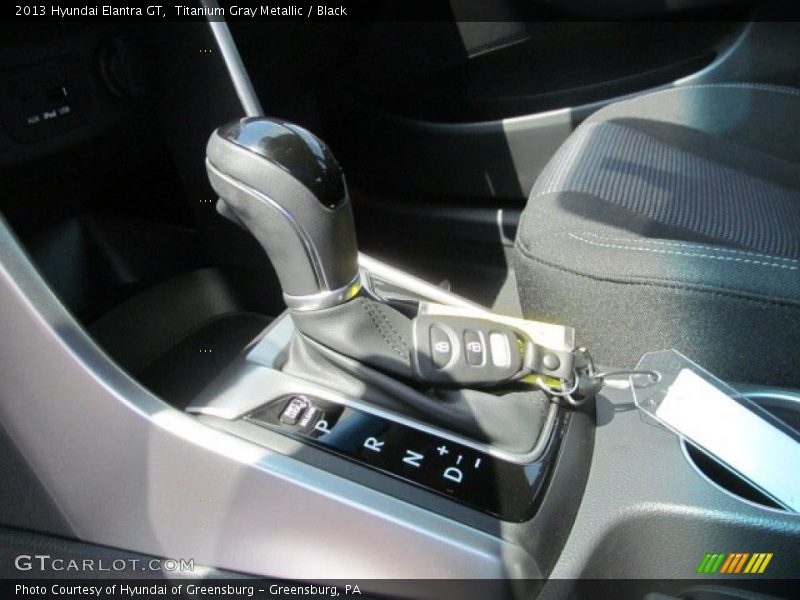 Titanium Gray Metallic / Black 2013 Hyundai Elantra GT