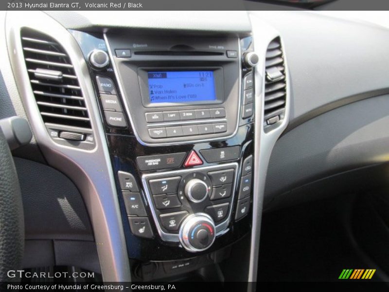 Controls of 2013 Elantra GT