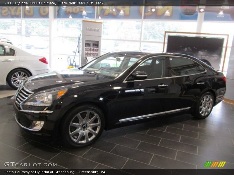 Black Noir Pearl / Jet Black 2013 Hyundai Equus Ultimate