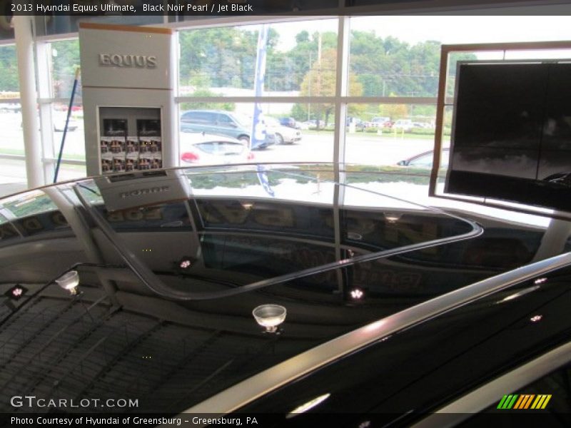 Black Noir Pearl / Jet Black 2013 Hyundai Equus Ultimate