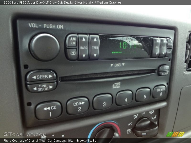 Silver Metallic / Medium Graphite 2000 Ford F350 Super Duty XLT Crew Cab Dually