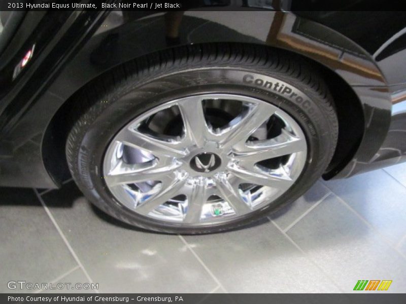 Black Noir Pearl / Jet Black 2013 Hyundai Equus Ultimate