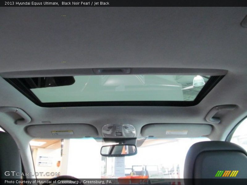 Black Noir Pearl / Jet Black 2013 Hyundai Equus Ultimate